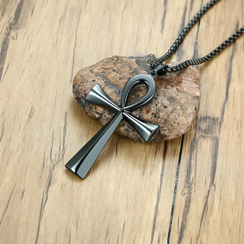 Nefertari – Collier Croix de Vie Égyptienne