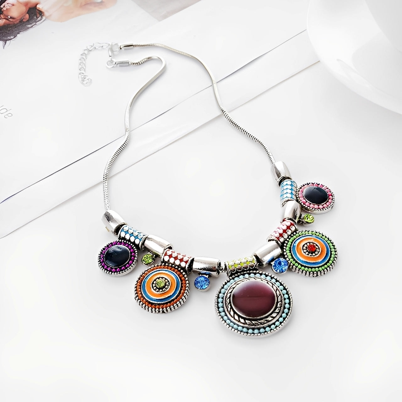 Milly – Collier Ethnique Élégant