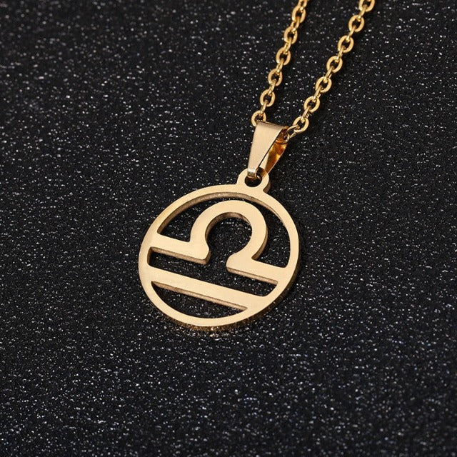 Astra – Collier Zodiaque avec Pendentif 12 Constellations