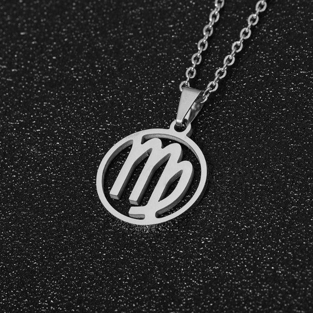Astra – Collier Zodiaque avec Pendentif 12 Constellations