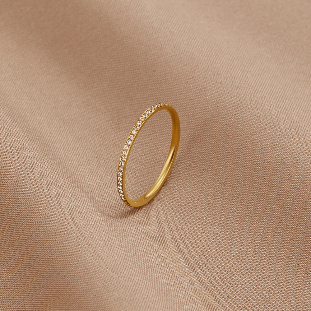 Vanya – Bague Éternité à Cristaux
