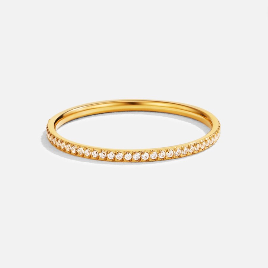 Vanya – Bague Éternité à Cristaux