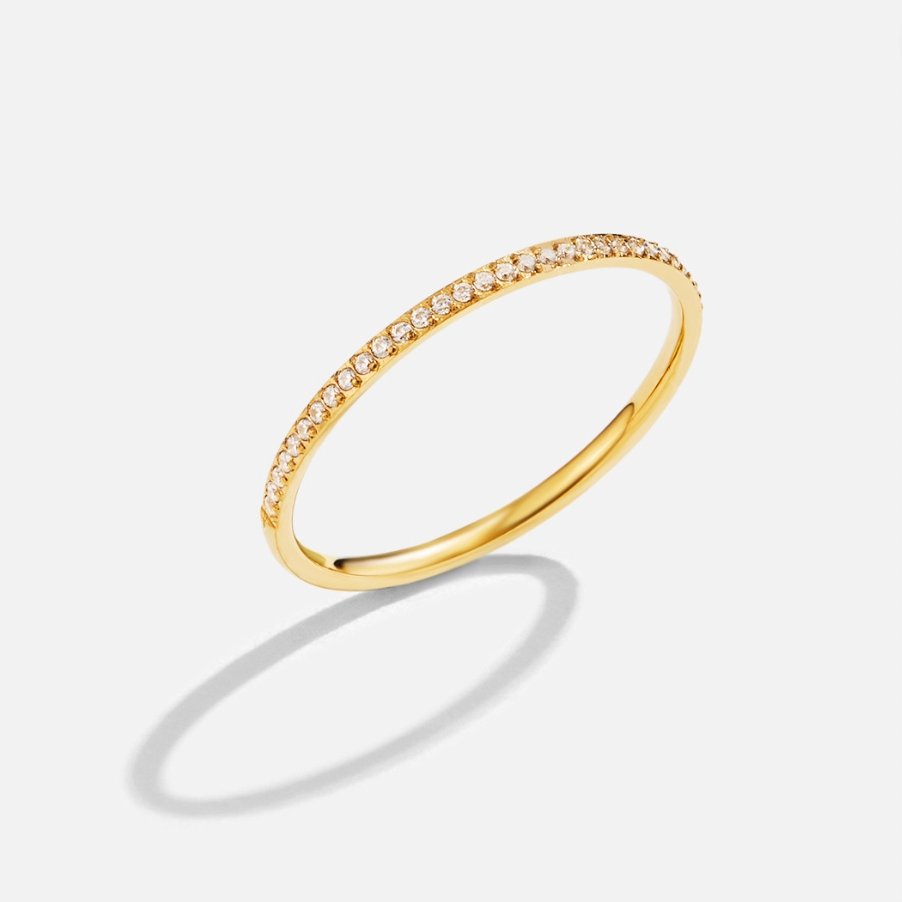 Vanya – Bague Éternité à Cristaux