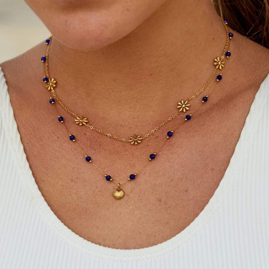 Joyce – Collier Fleur en Or 18K