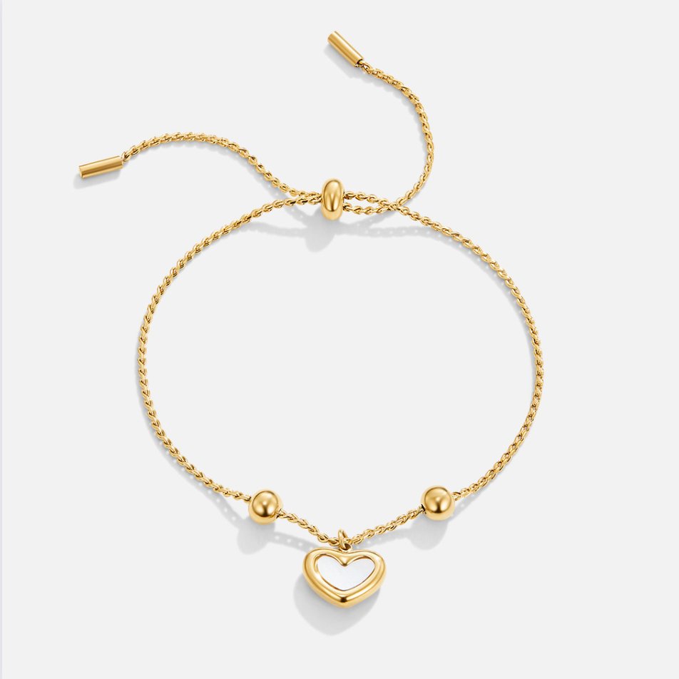 Adelina – Bracelet Cœur Amour Éternel