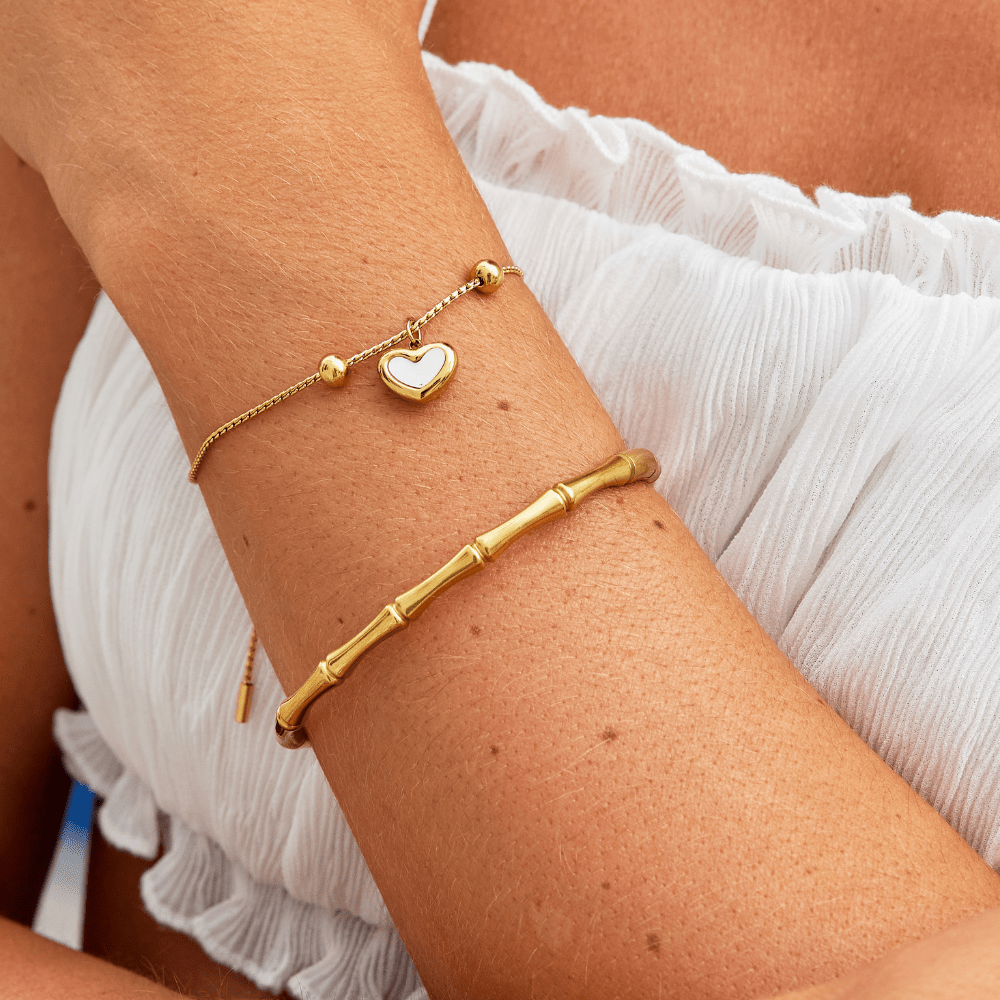 Adelina – Bracelet Cœur Amour Éternel