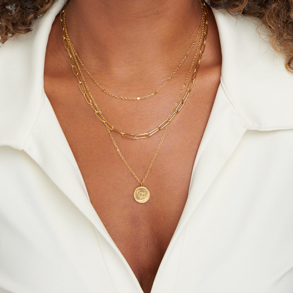 Geya – Collier à Pièces Superposées