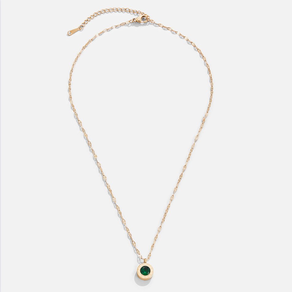 Jihyo – Collier Cristal Vert