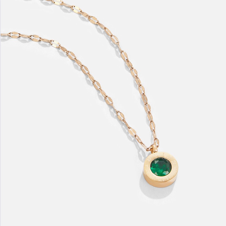 Jihyo – Collier Cristal Vert