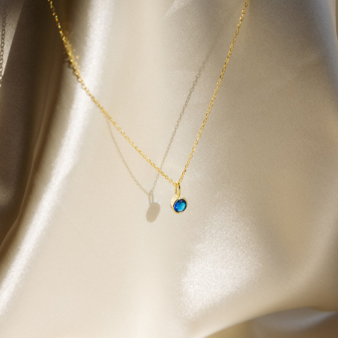 Collier de pierre de naissance - Collier en pierres précieuses