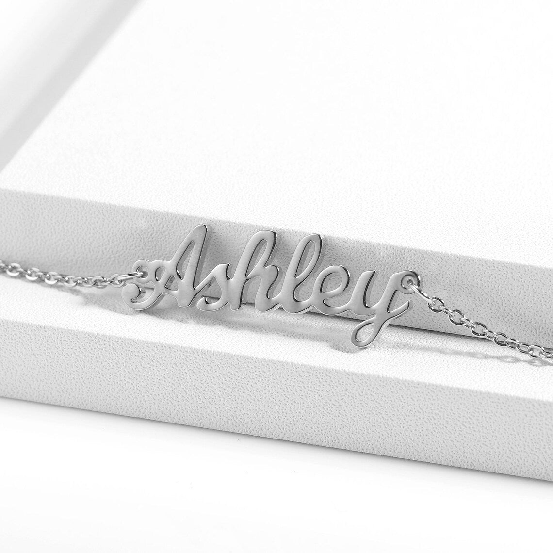 Bracelet de cheville personnalisé en or - Chaîne de cheville avec votre nom