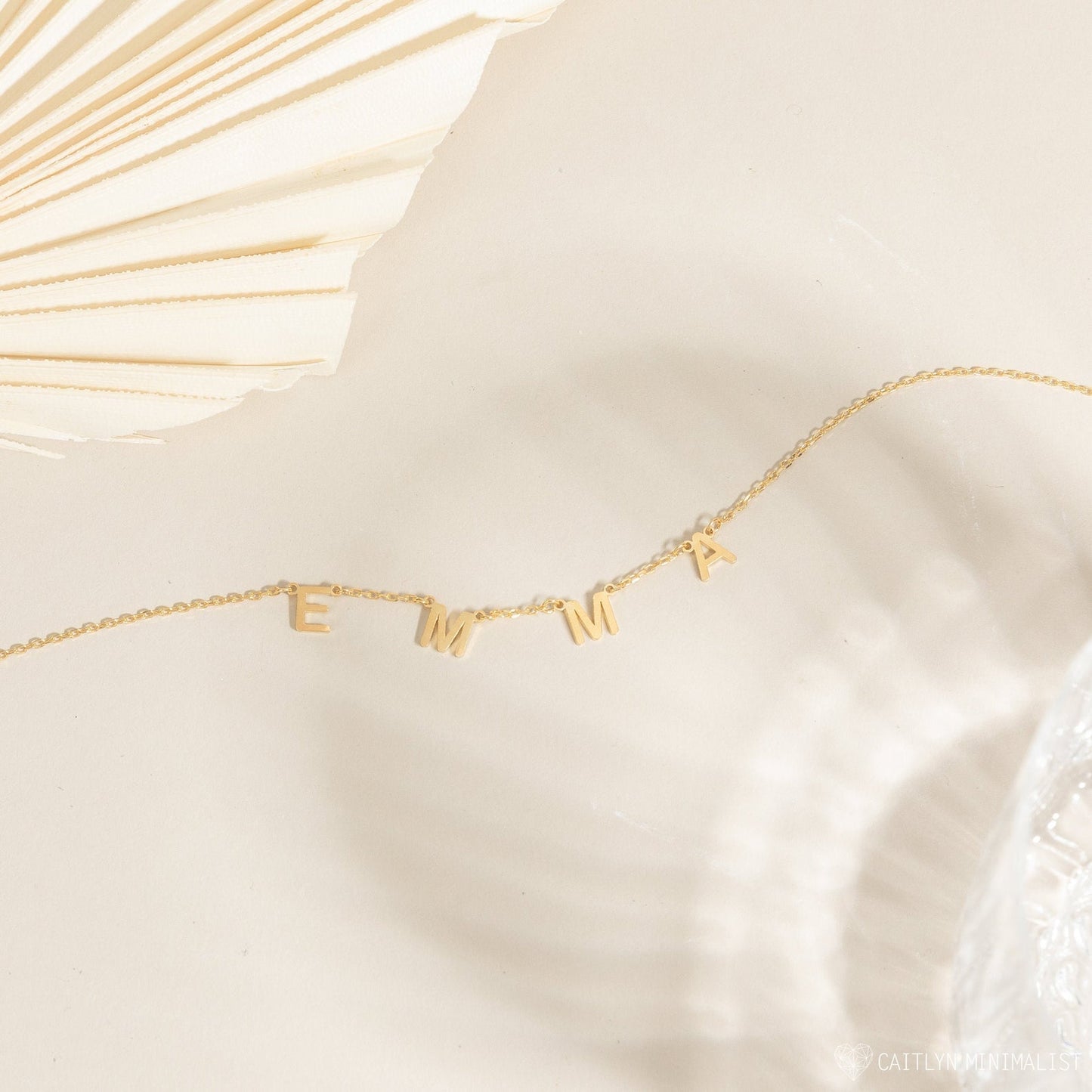 Collier prénom avec lettres – Collier personnalisé avec nom