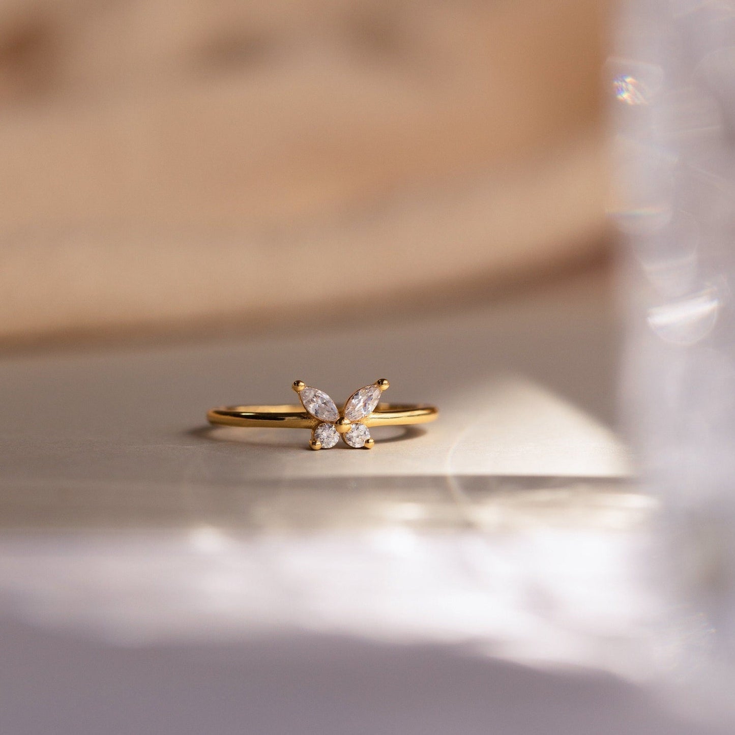 Mariposa – Bague Diamant Élégante