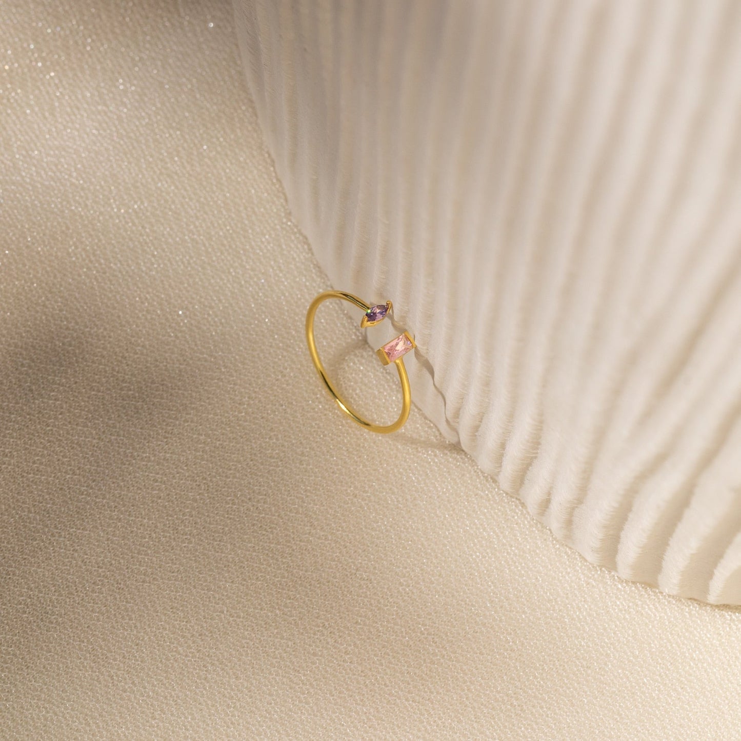 Diana – Bague Duo Marquise et Baguette