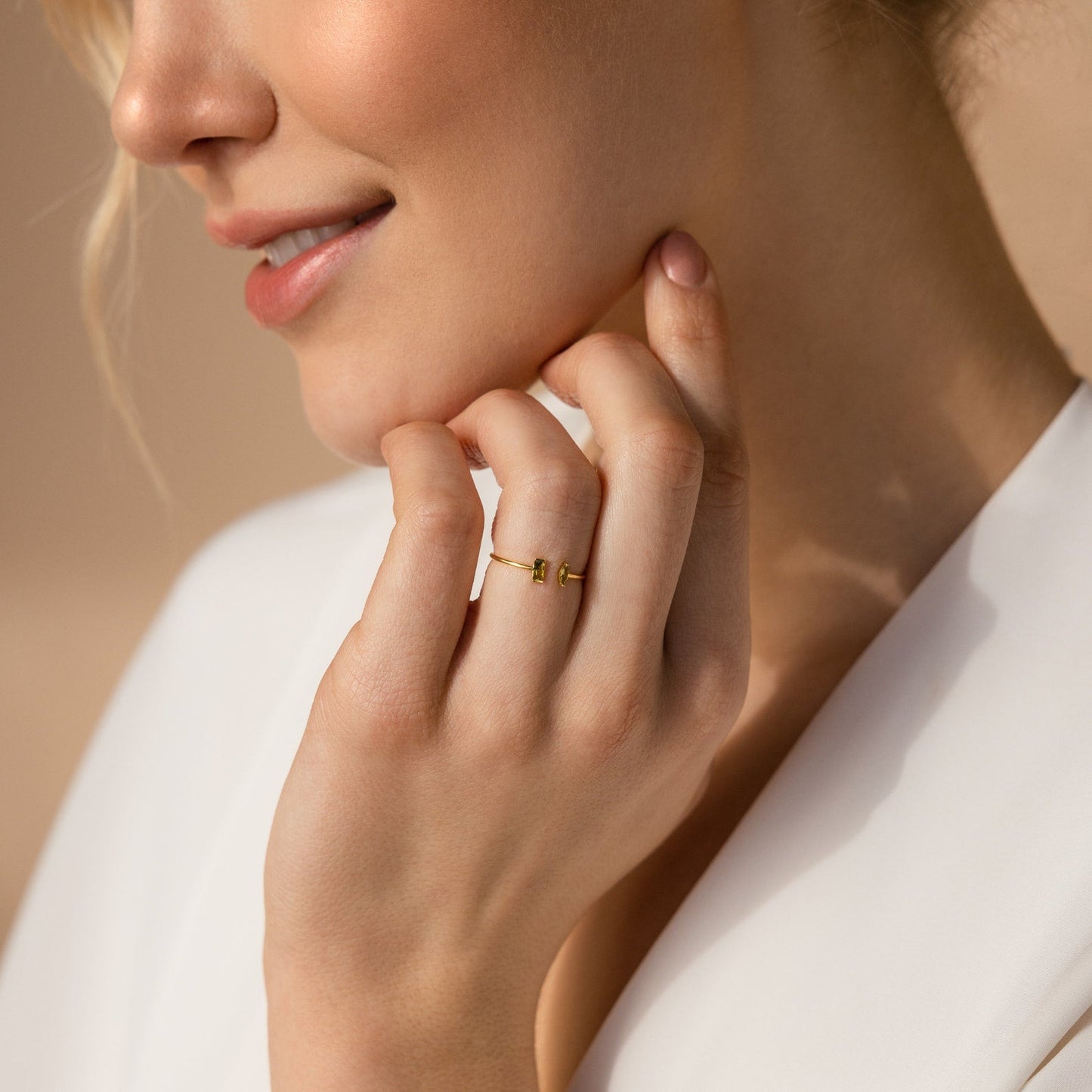 Diana – Bague Duo Marquise et Baguette