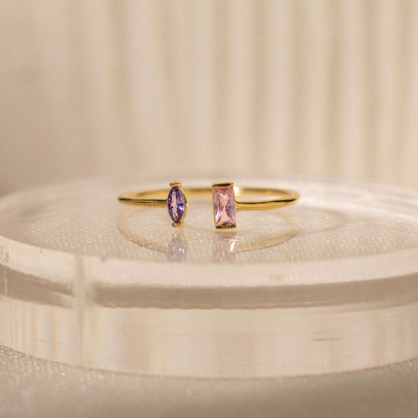 Diana – Bague Duo Marquise et Baguette