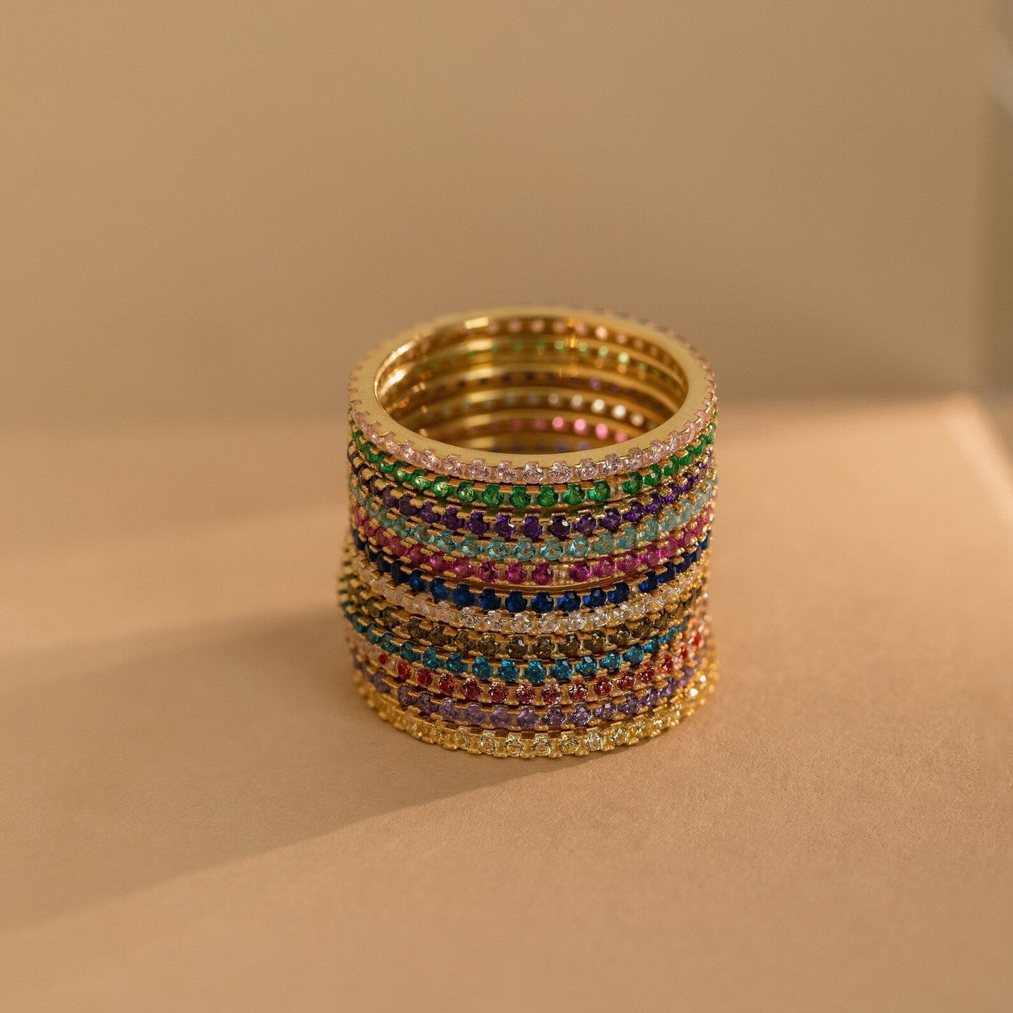 Shay – Bague Pierre de Naissance à Eternité