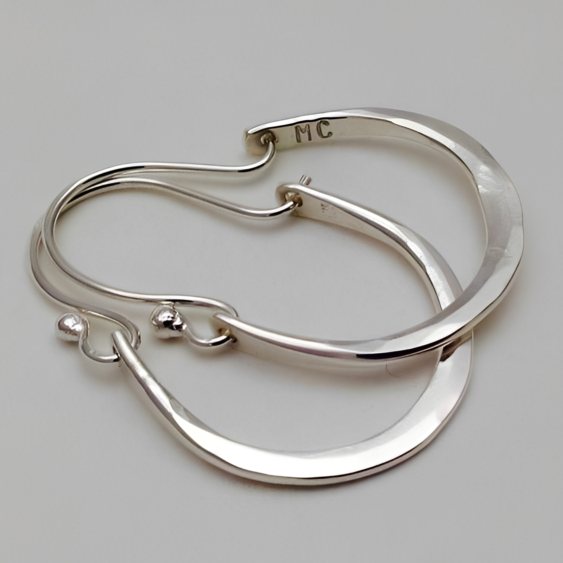 Regine – Boucles d’Oreilles Argent Vintage