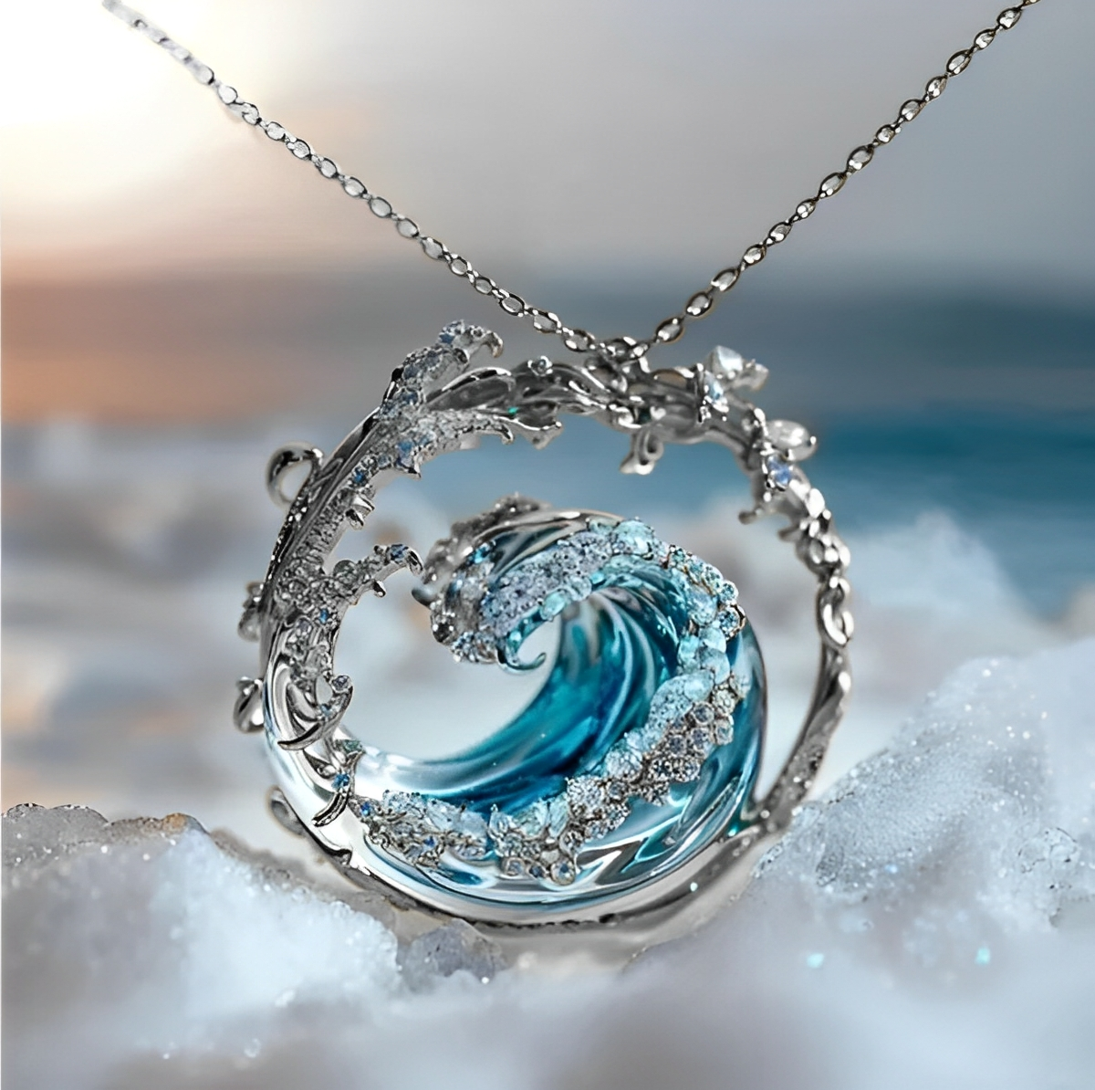 Oceana – Collier Minimaliste Doré au Charme Marin