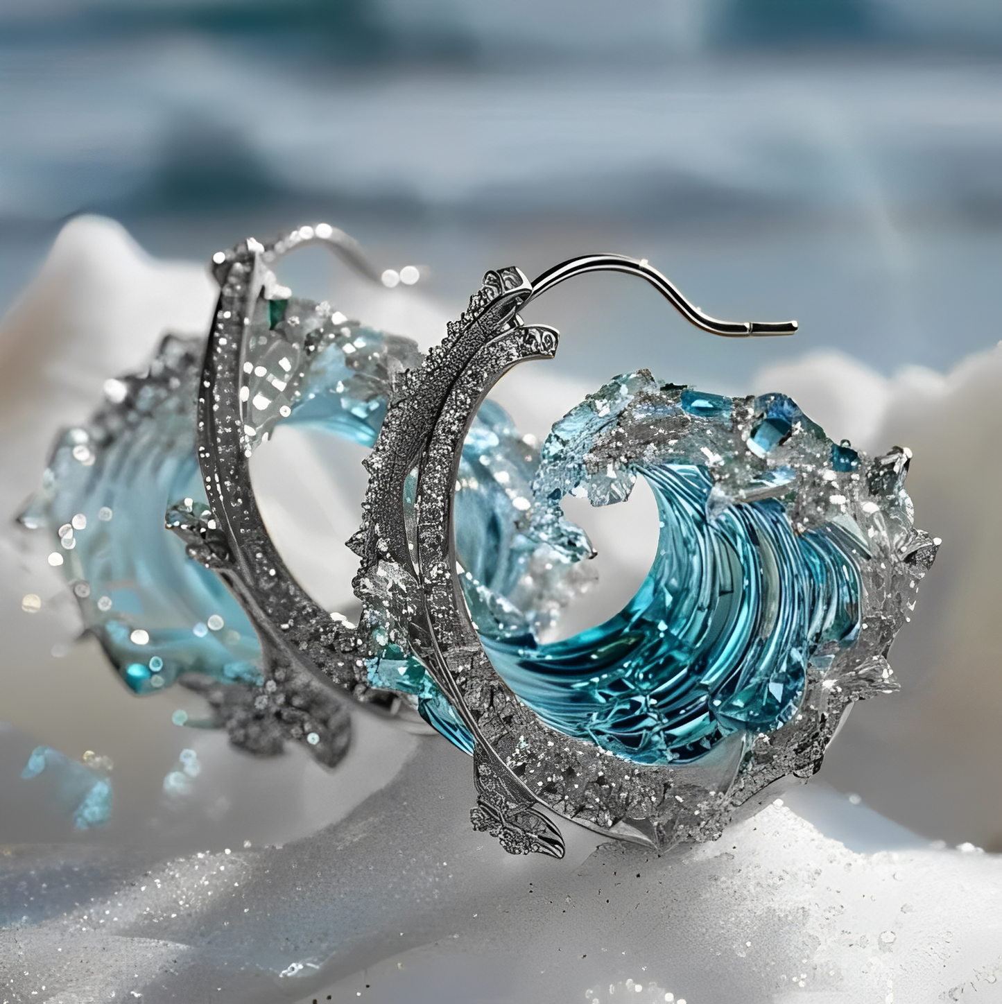 Jera - Boucles d’Oreilles Dorées au Charme Marin