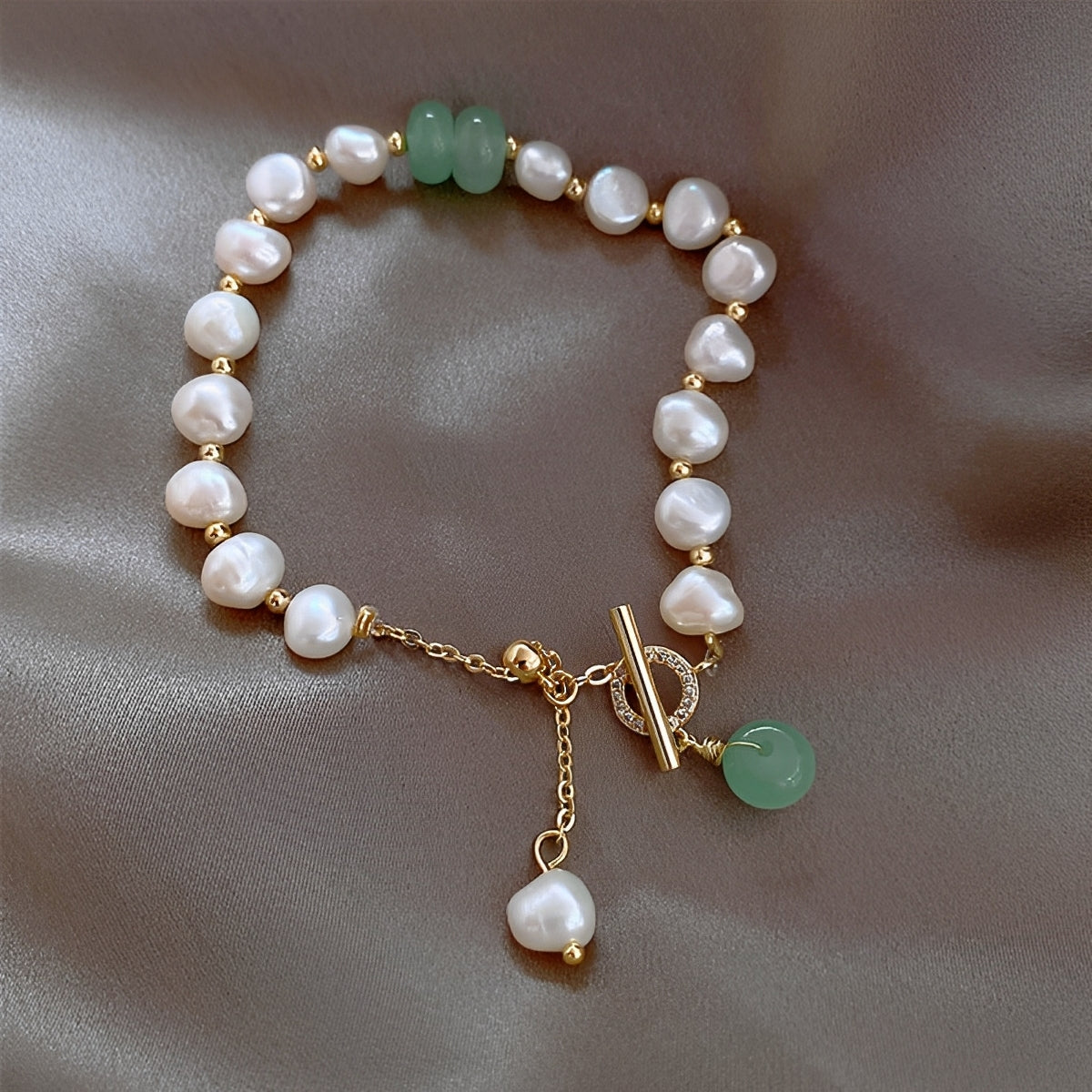 Nerea – Bracelet d'Aventures avec Perles de la Mer