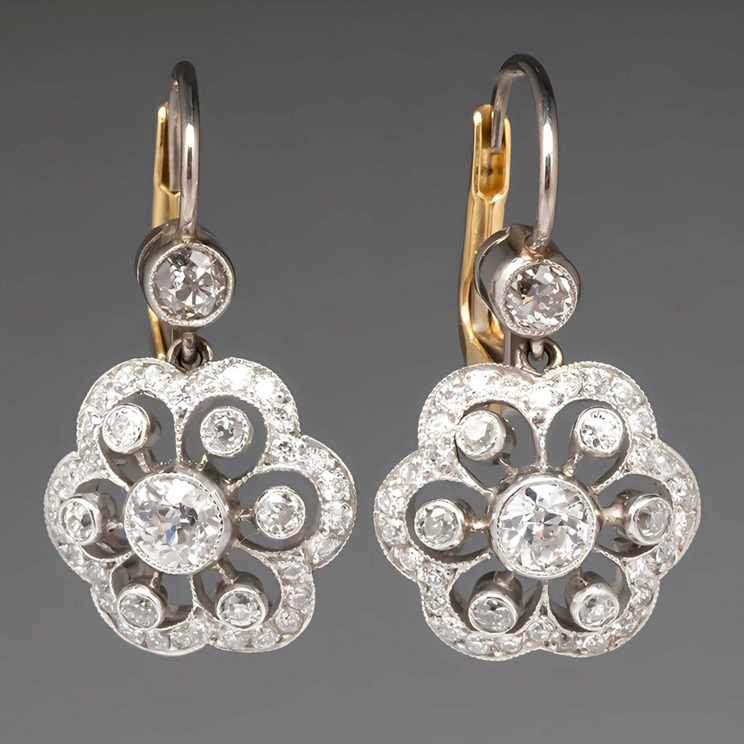 Azara – Boucles d'Oreilles Radiantes avec Mandala