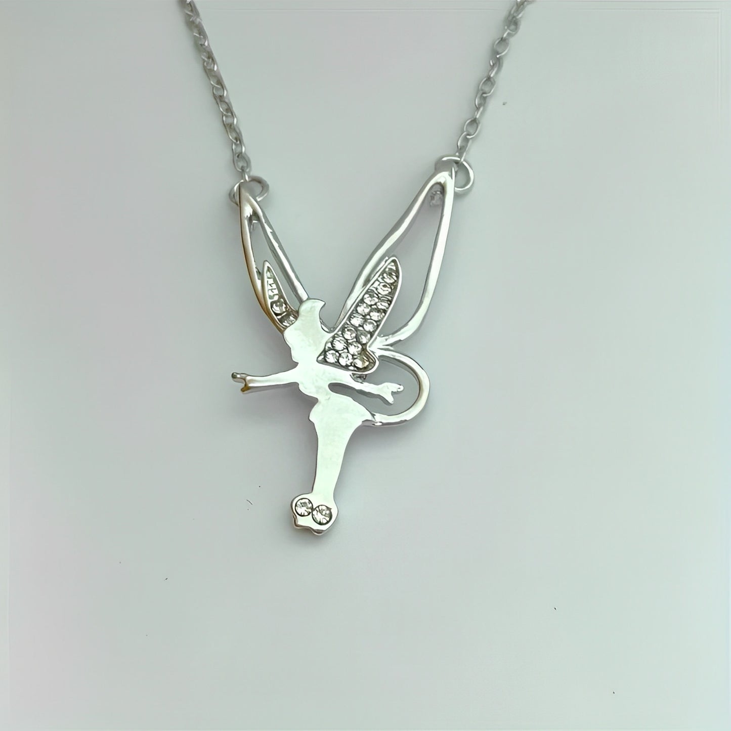 Charlie – Pendentif Fée Magique en Argent Sterling et Or