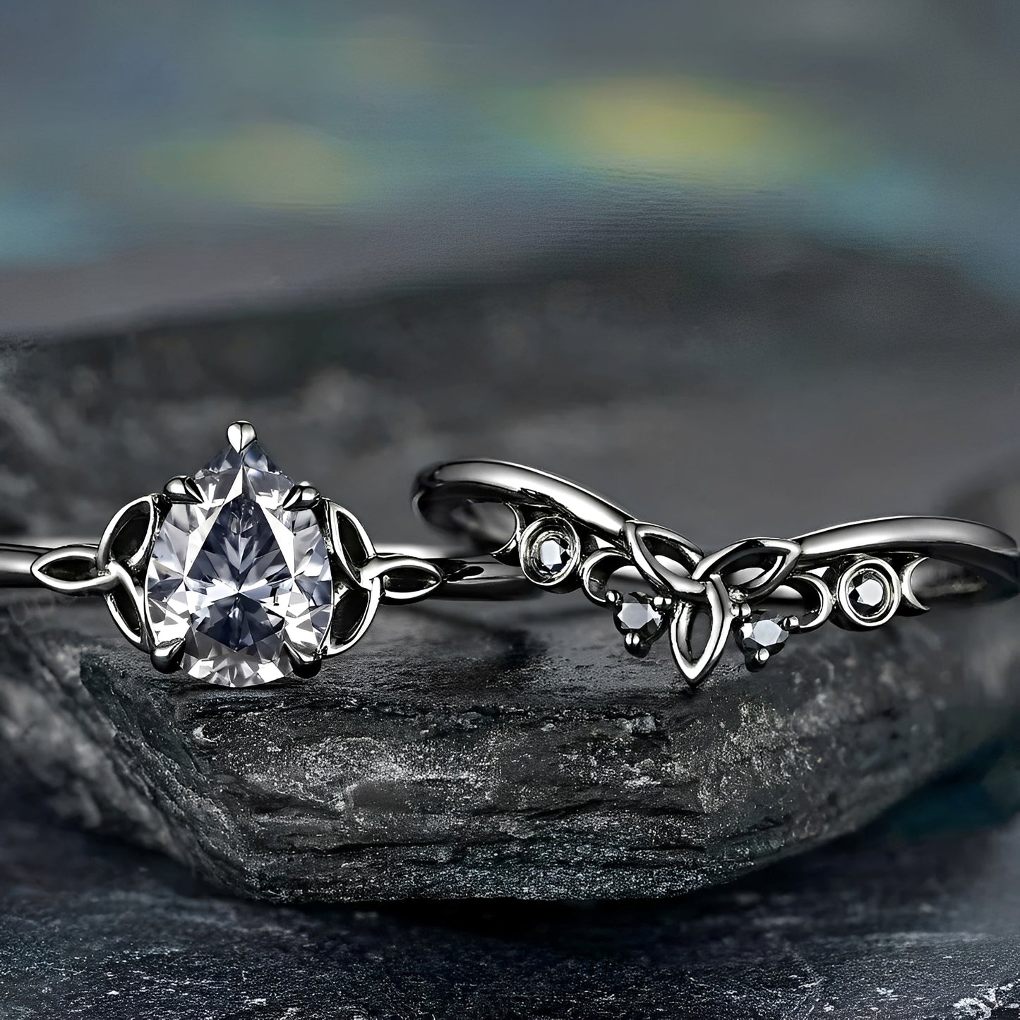 Dina – Bague Diamant Superposée