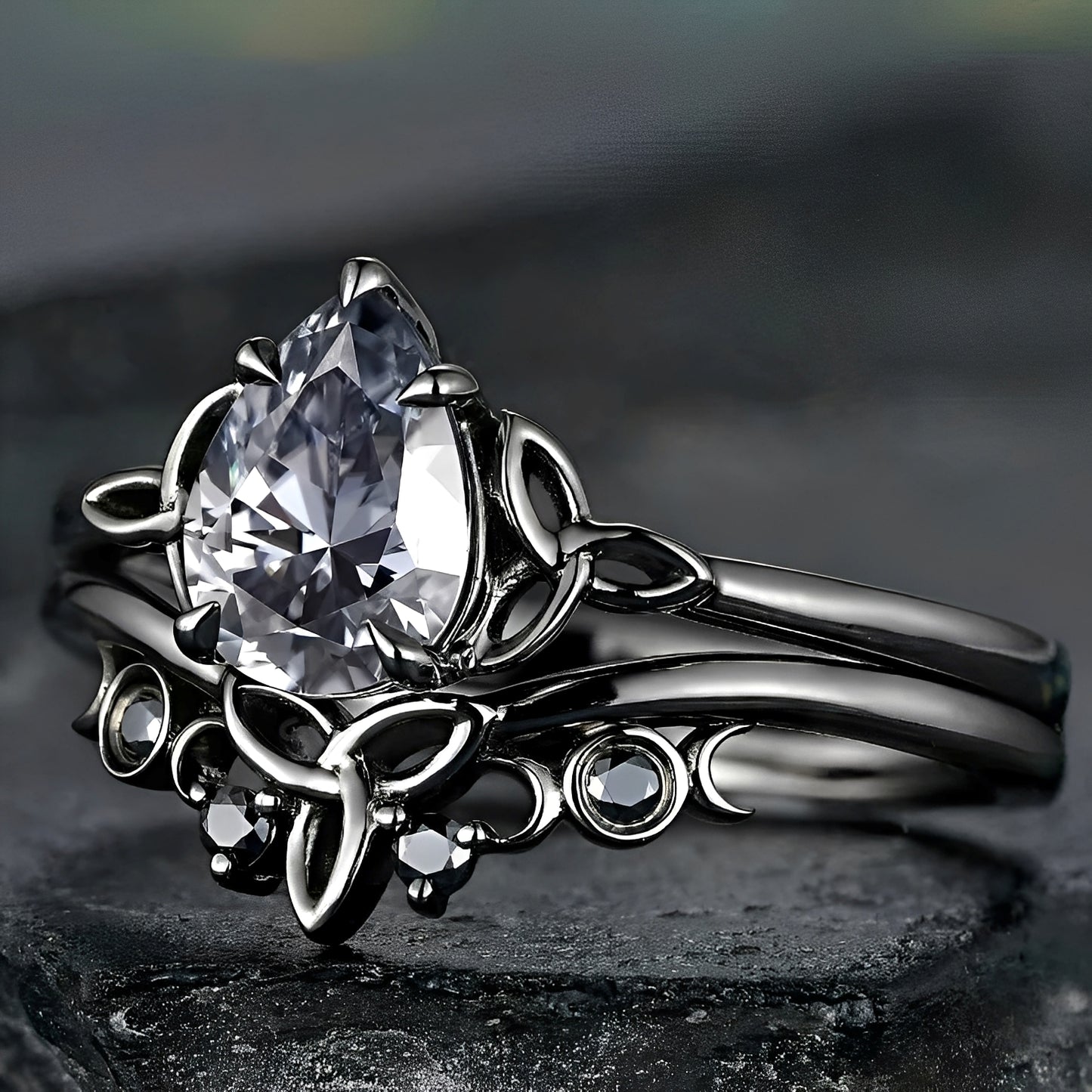 Dina – Bague Diamant Superposée