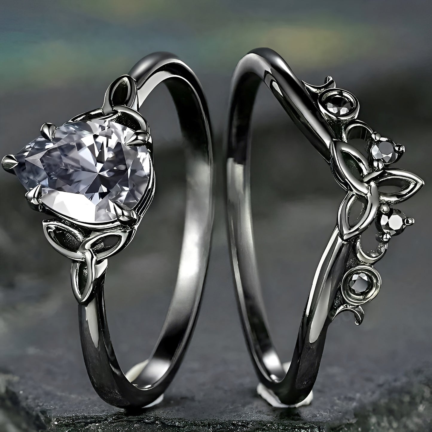 Dina – Bague Diamant Superposée