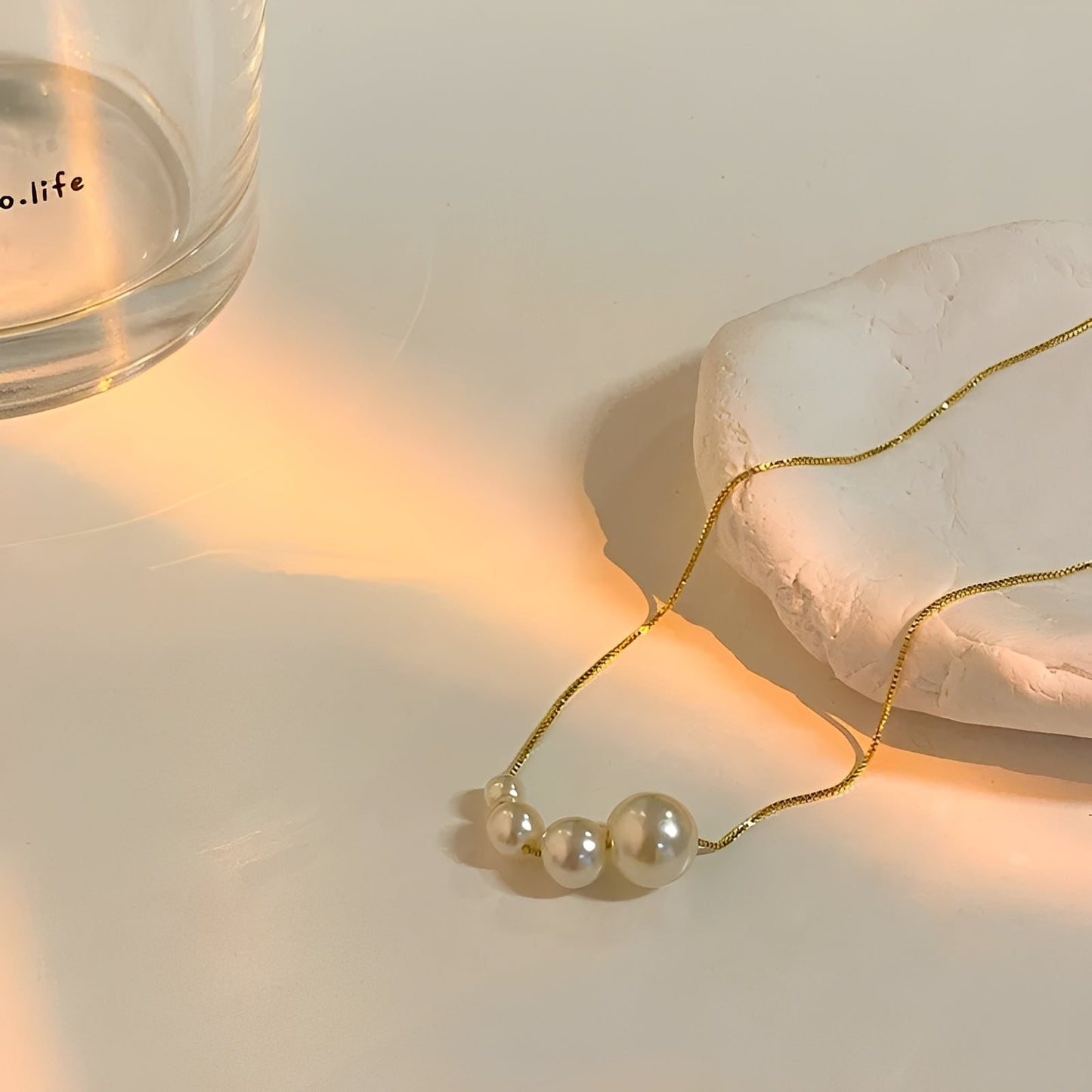 Juliette – Collier Vintage de Perles d'Eau Douce