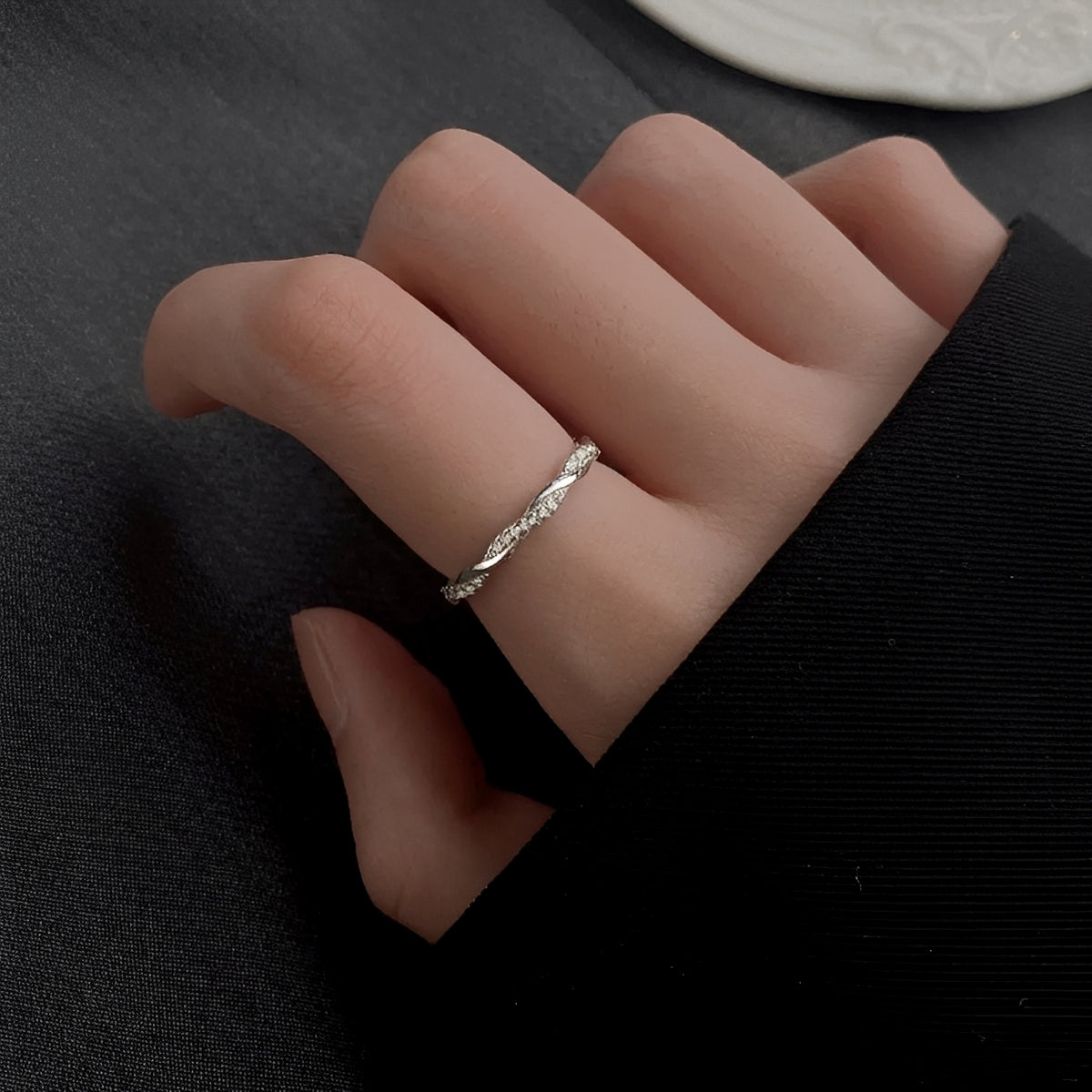 Adrien – Bague Torsadée Argent & Or