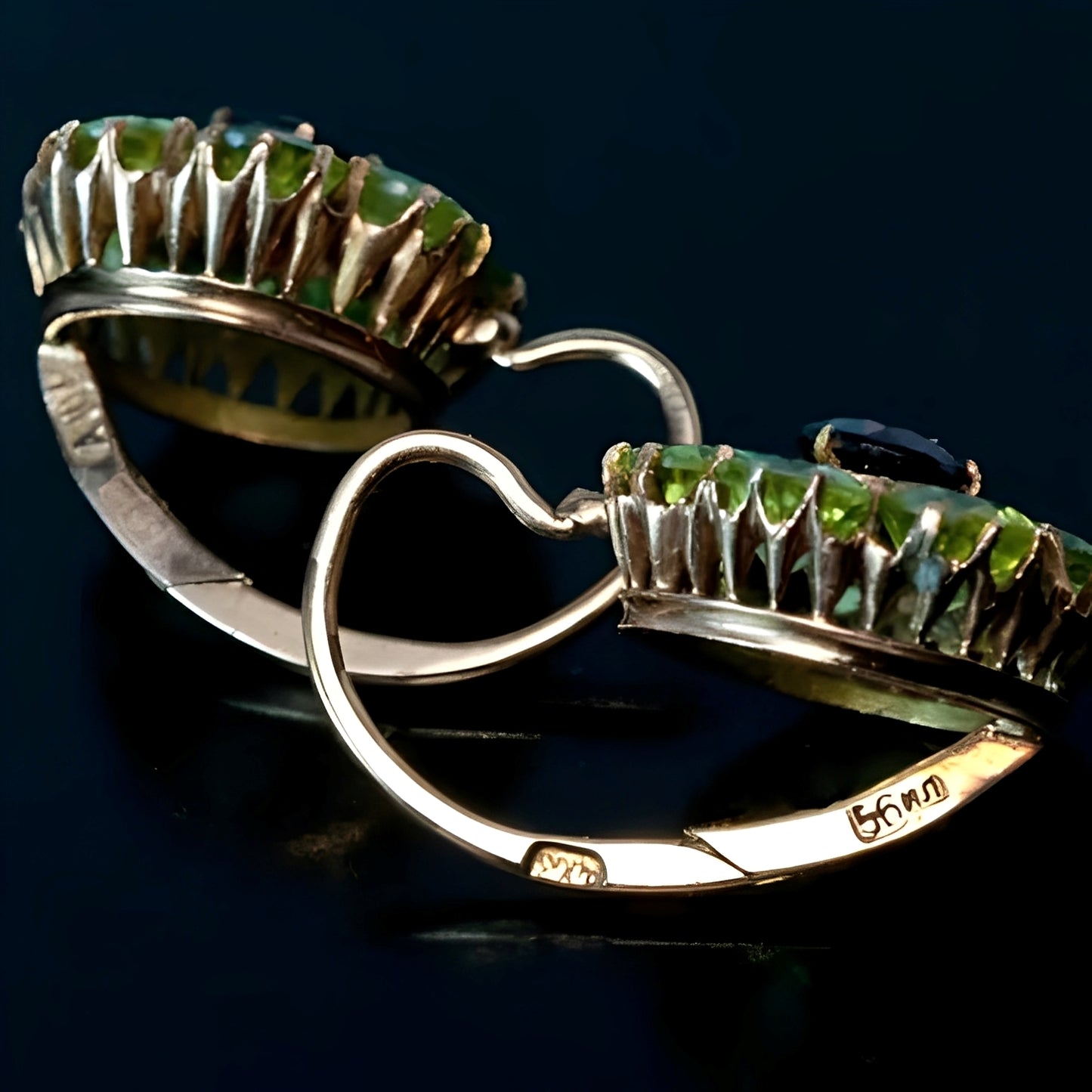 Clara – Boucles d’Oreilles Vintage Rondes