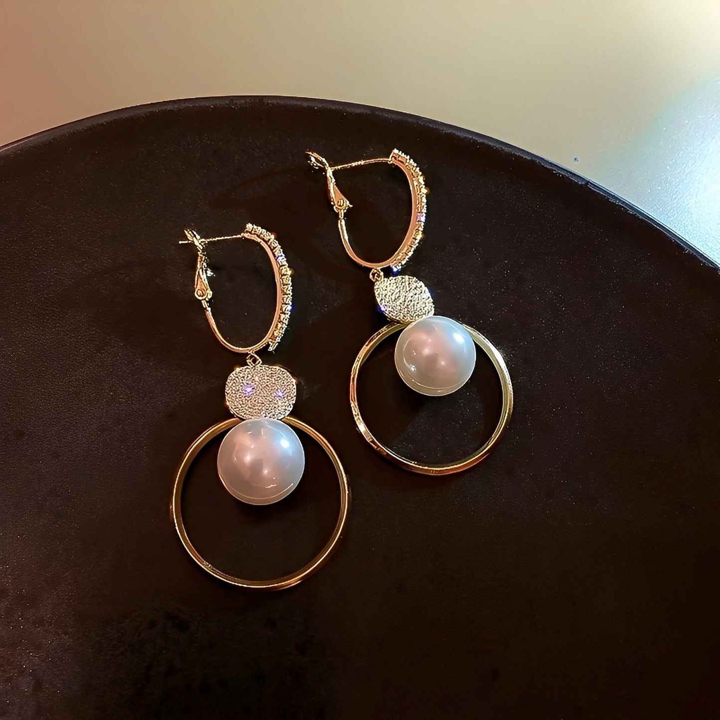 Colette – Boucles d'Oreilles avec Perles Cultivées