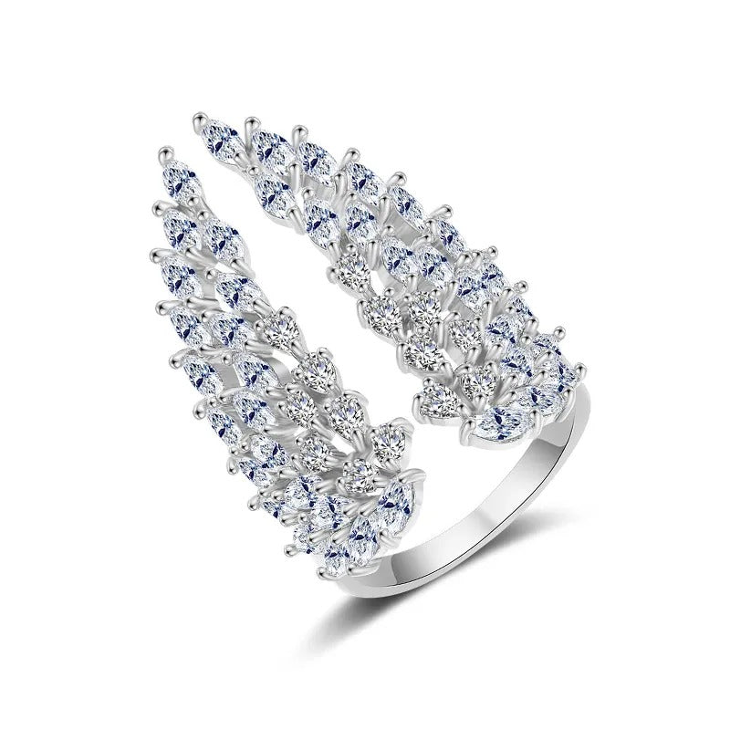 Isaline – Bague Ailes d’Ange en Argent