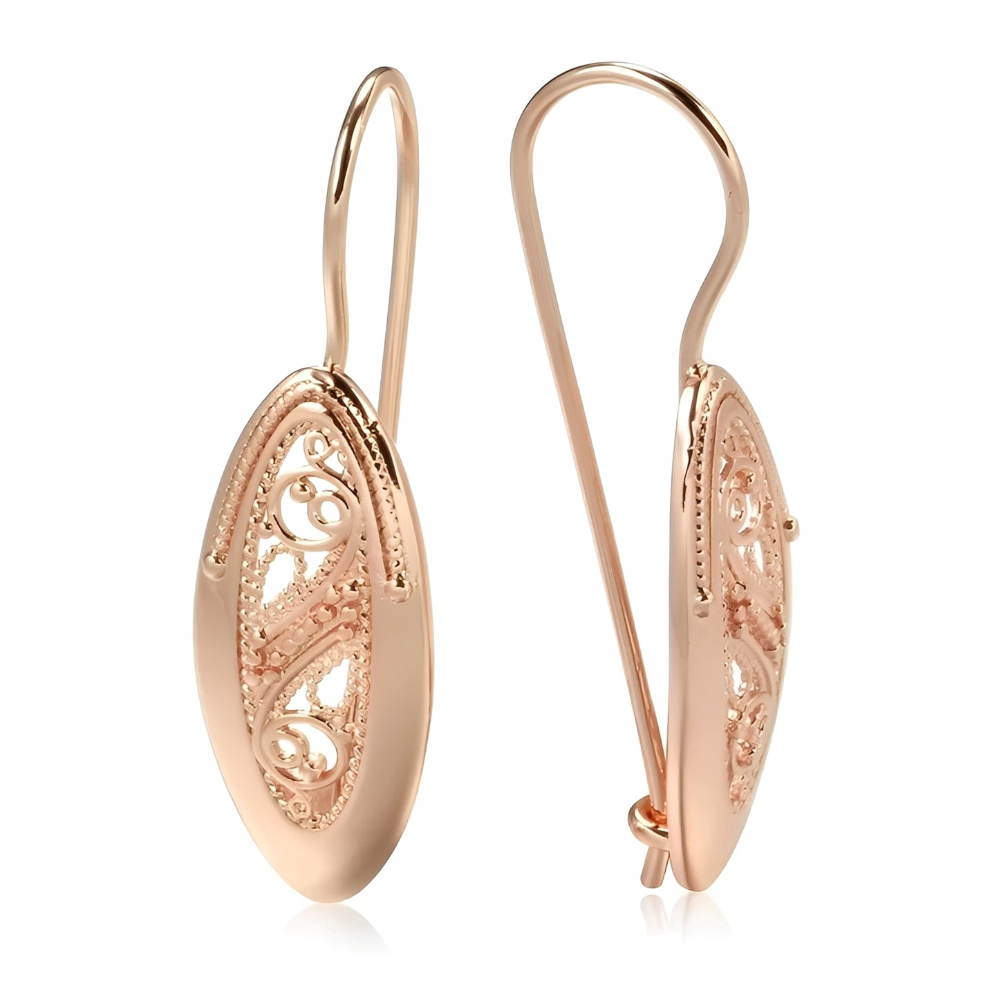 Salma – Boucles d’Oreilles Creuses Chic