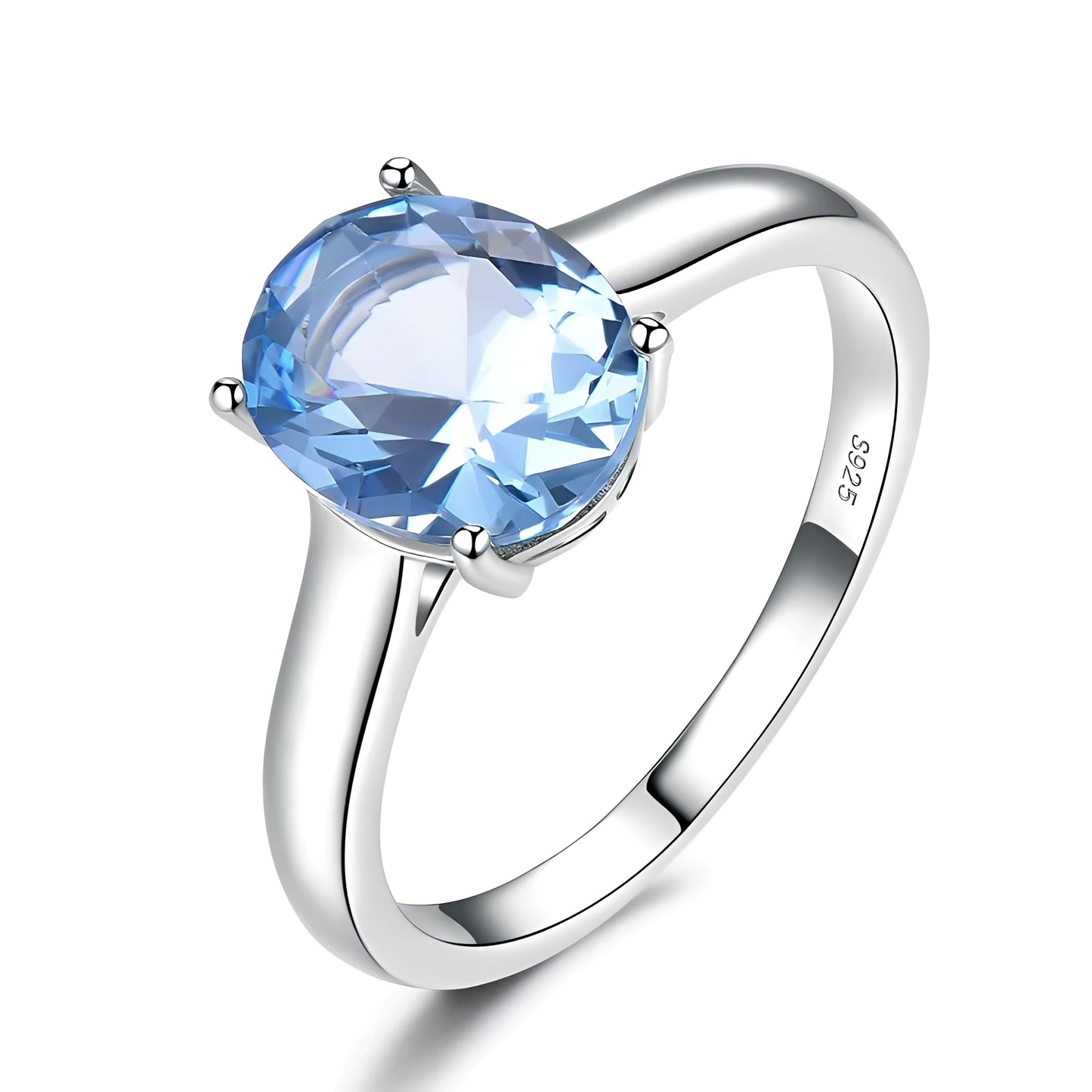Irene – Bague en Tanzanite & Argent
