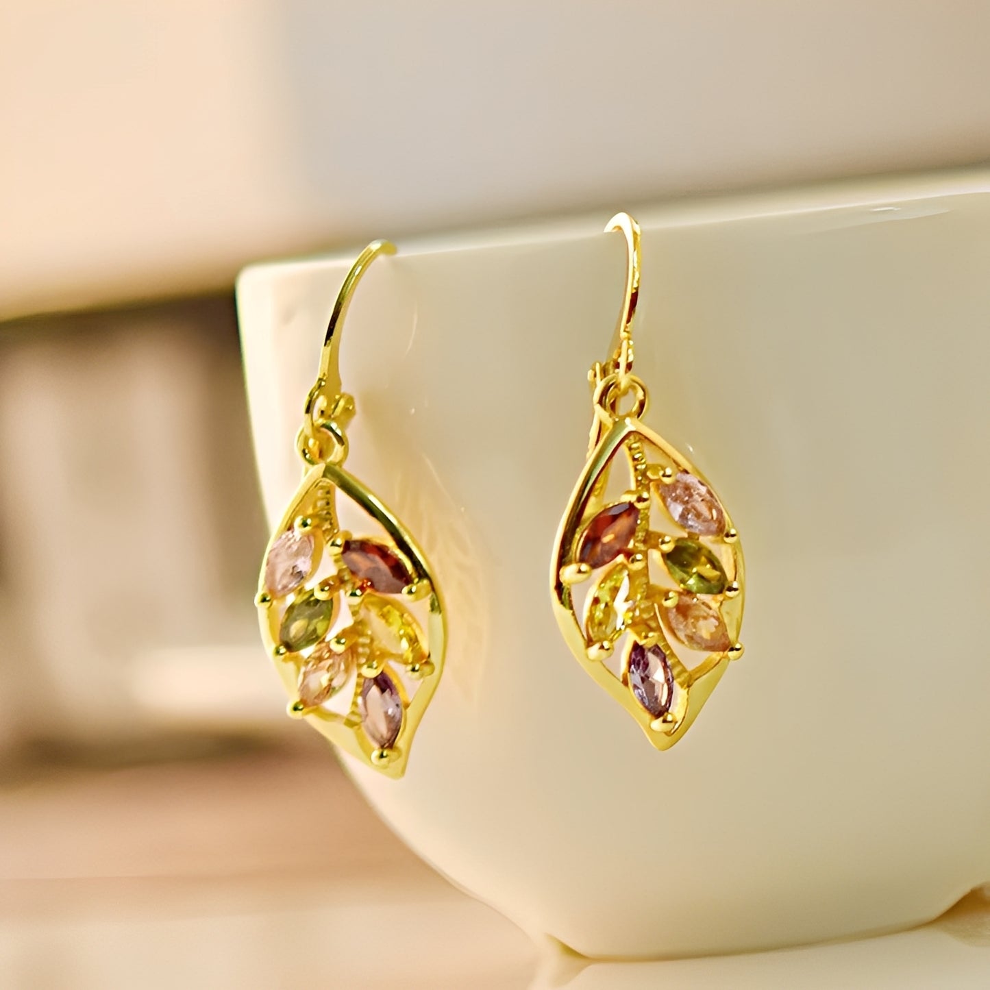 Kiarra – Boucles Vintage Or & Zircone