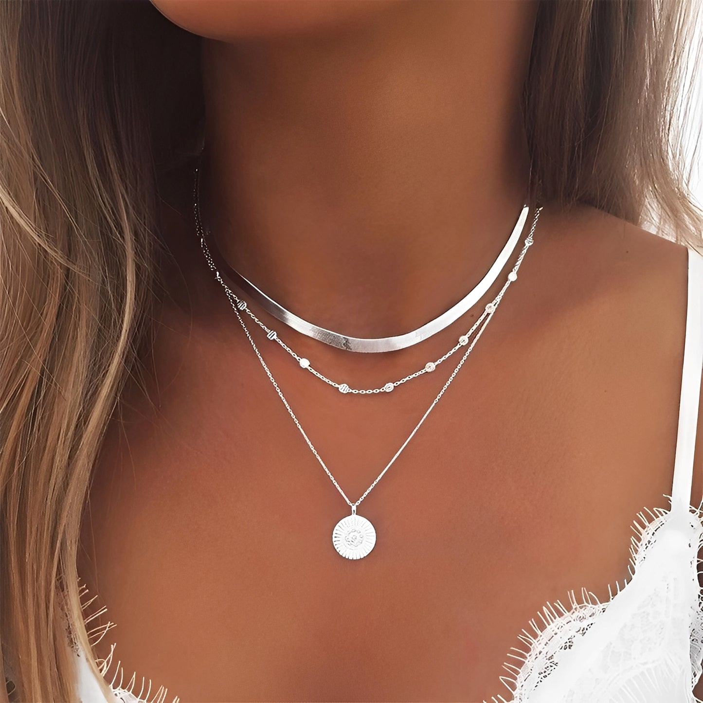 Dana – Collier Élégant en Argent