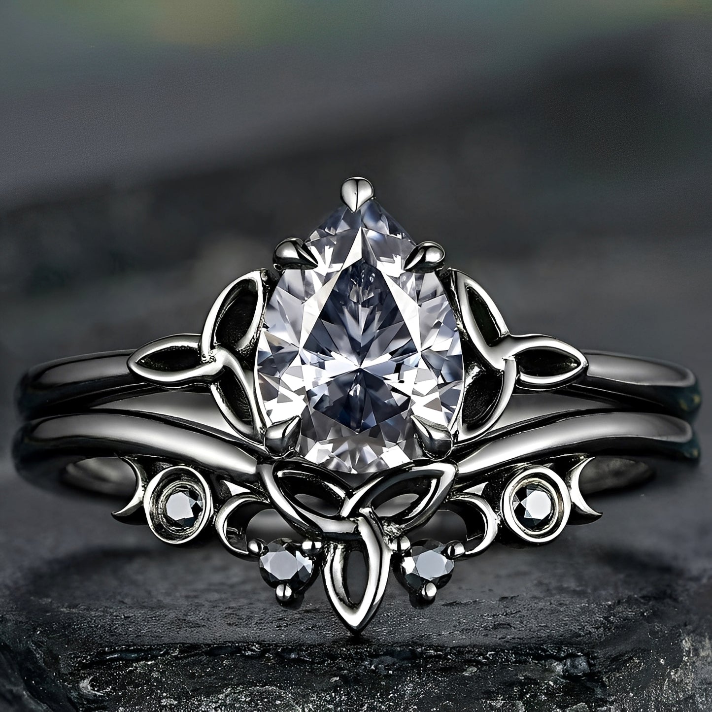 Dina – Bague Diamant Superposée