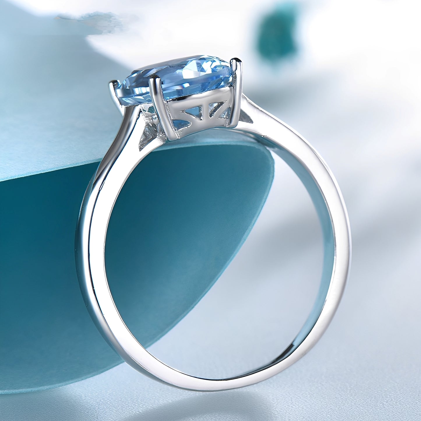 Irene – Bague en Tanzanite & Argent