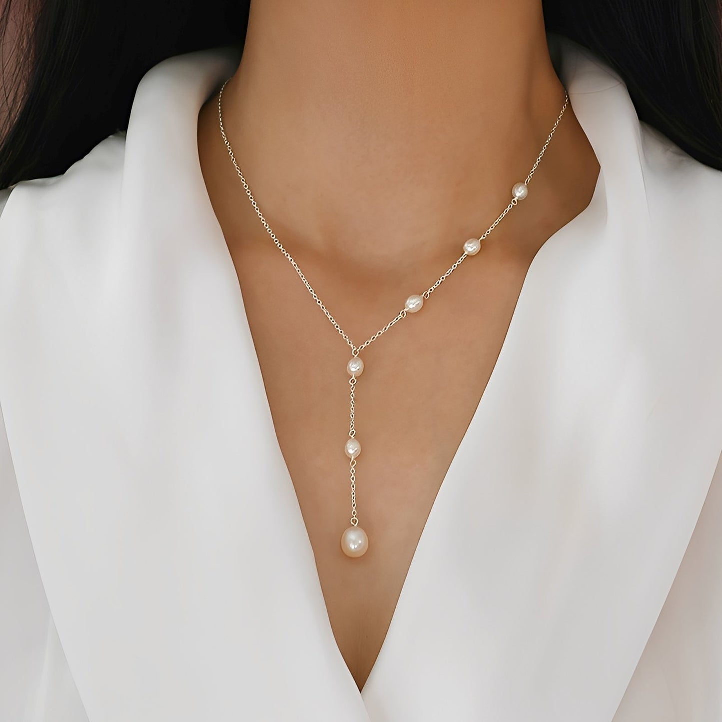 Isabella – Collier Vintage avec Pendentif de Perle