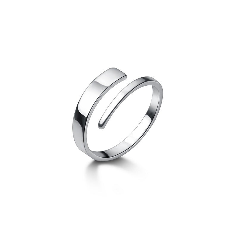 Leslie – Bague Vintage en Argent avec Finition Texturée