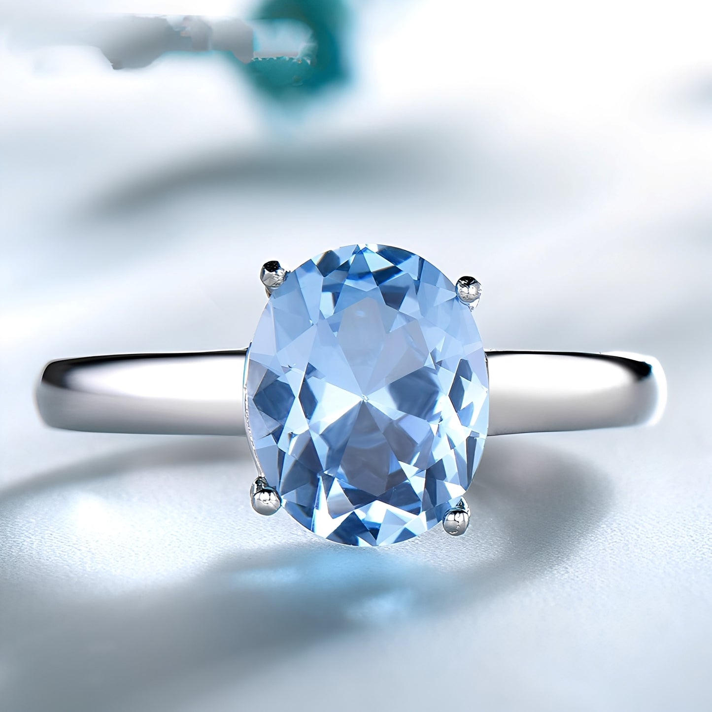 Irene – Bague en Tanzanite & Argent