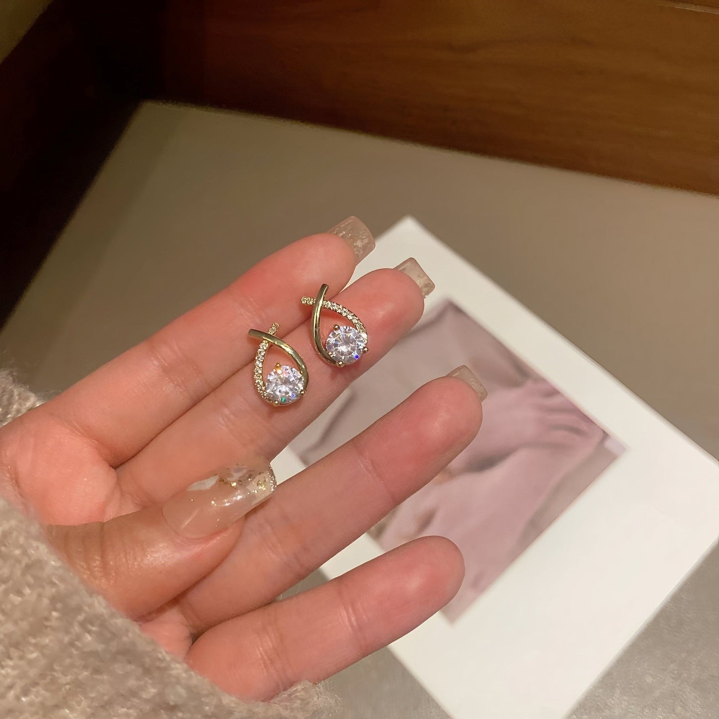Arielle – Boucles d'Oreilles en Or 18 Carats