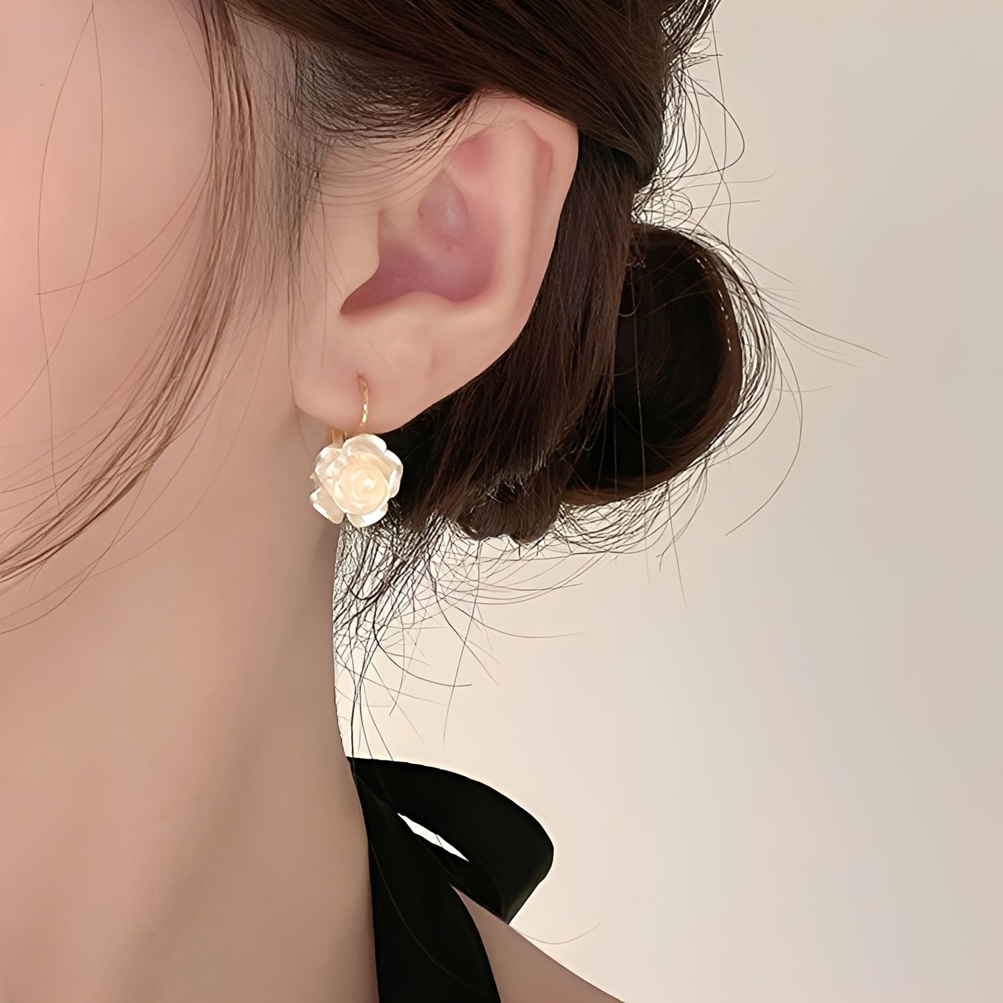 Kylie – Boucles d’Oreilles Rose Élégantes