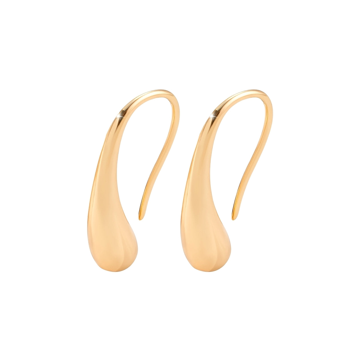 Nyx – Boucles d'Oreilles Pendantes en Or Vintage