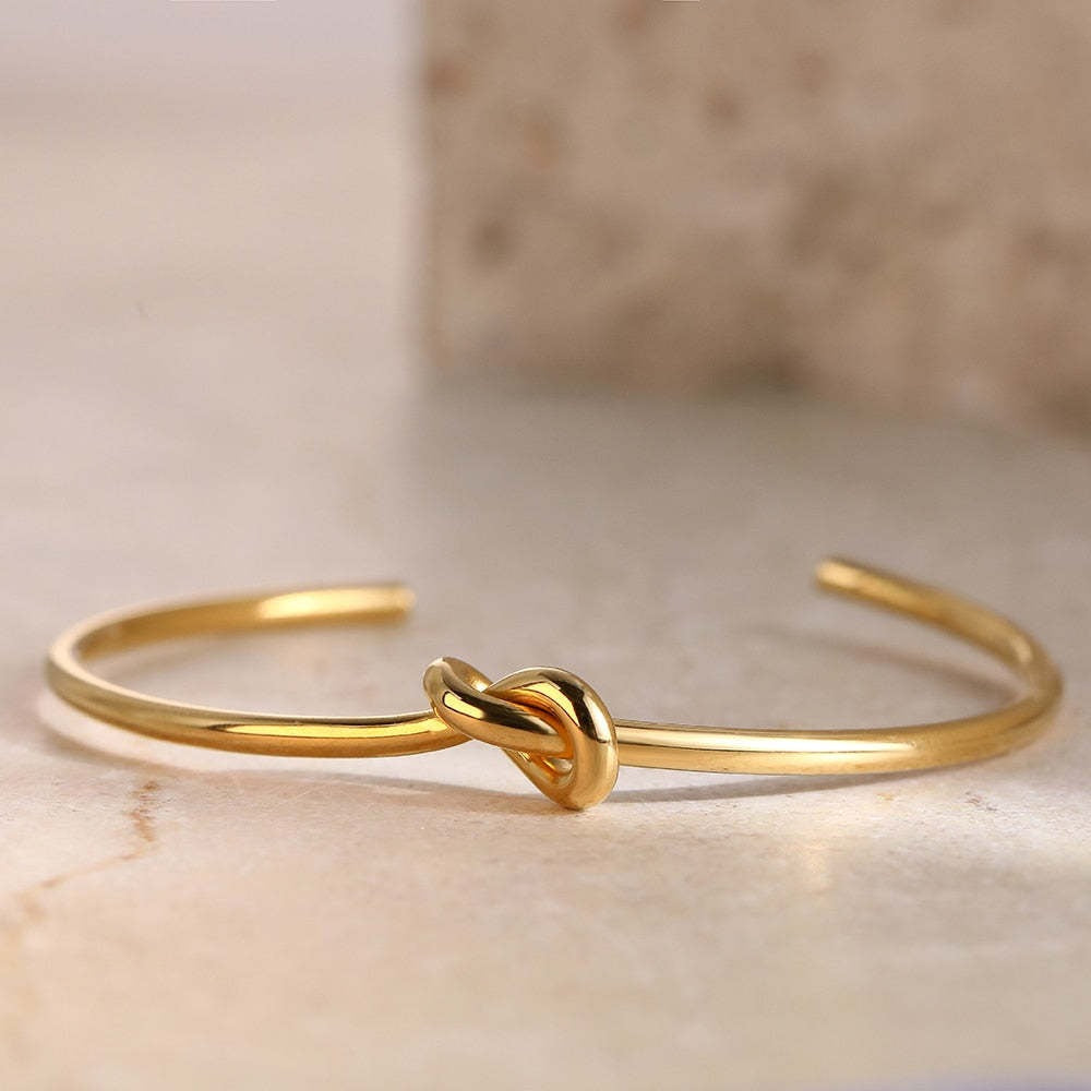 Inaya – Bracelet Nœud Vintage Réglable