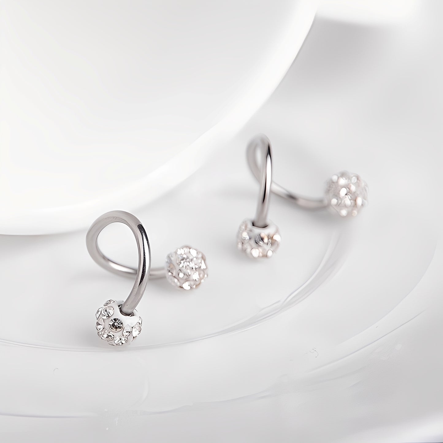 Kristine – Créoles Spirale de Luxe