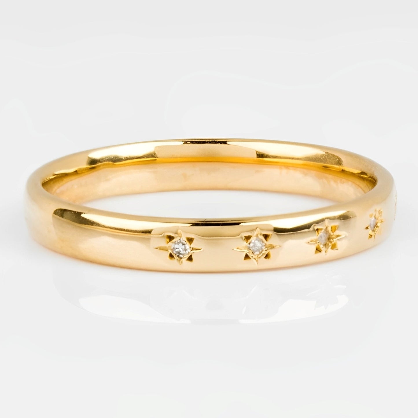 Katara – Bague Vintage en Doré avec Cubic Zirconia